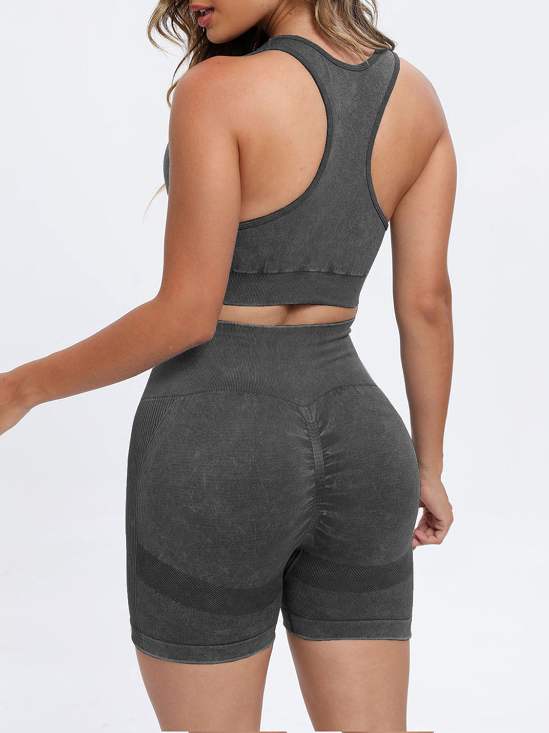 Scoop Top and Shorts Active Set