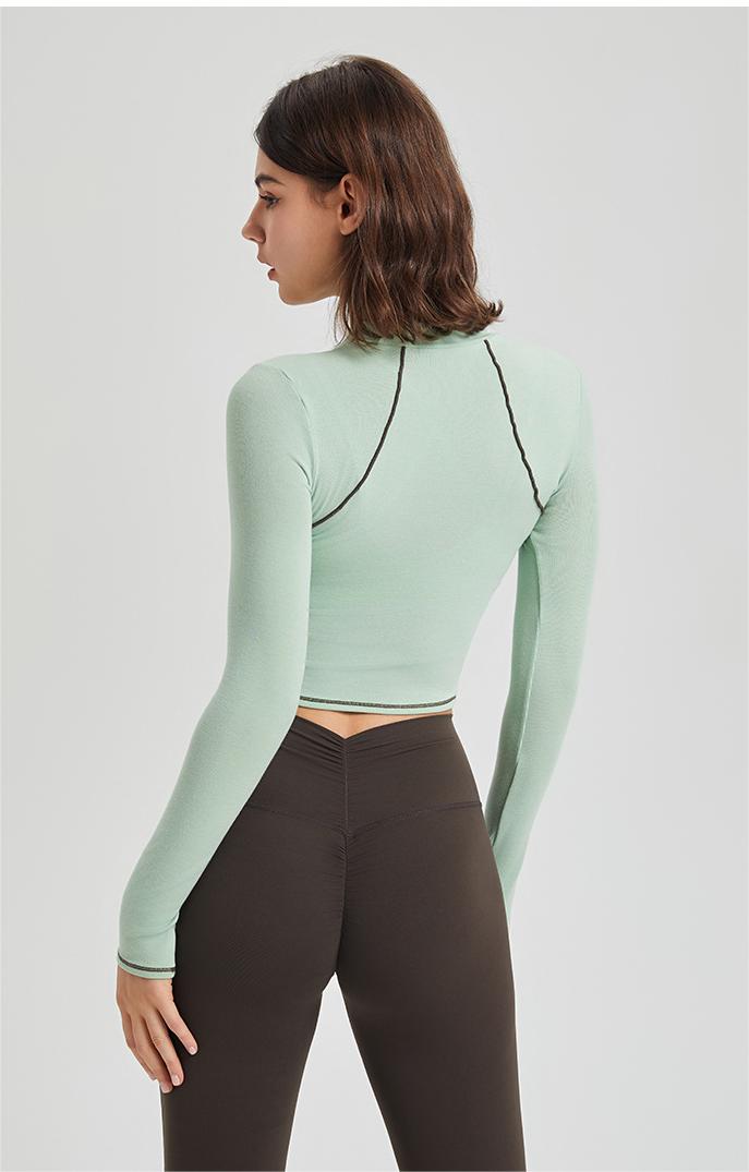 Women's Long Sleeved Mousse Sports Top