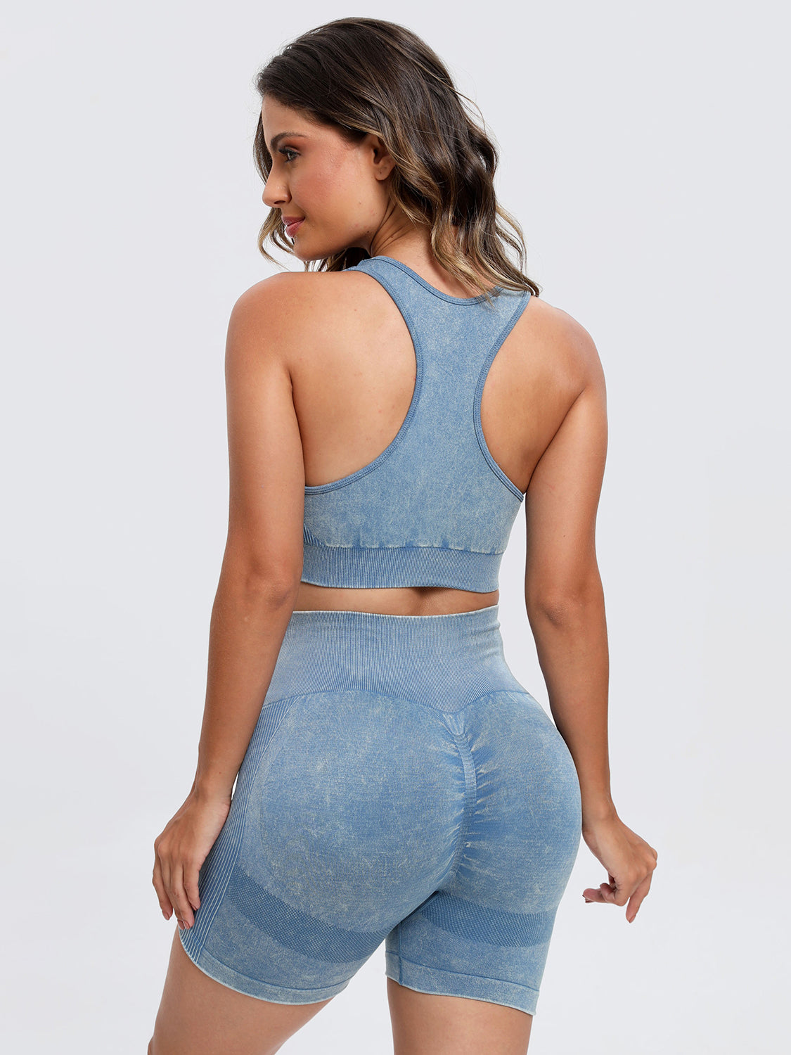 Scoop Top and Shorts Active Set