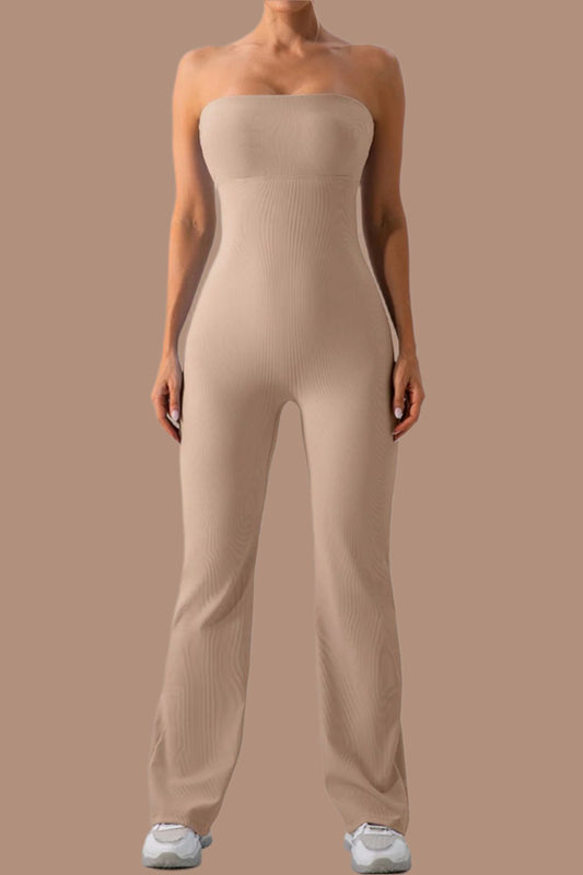 Sleeveless Straight Active Jumpsuit